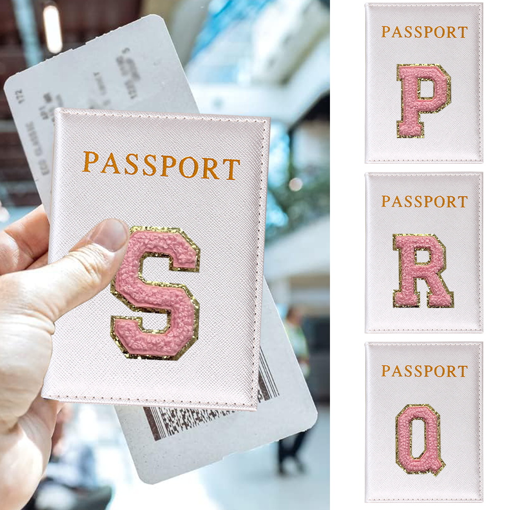 Card Top Loader - Paspoorthoezen PU lederen kaarthoes Cover Roze