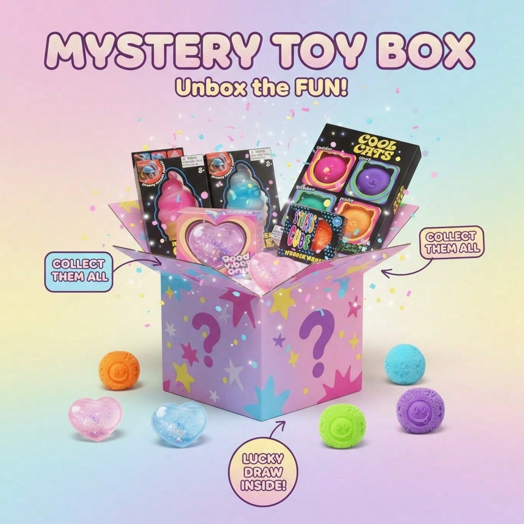 100+ stuks Sensorische Squishy - Mystery Box Blind Bag recensie en prijs