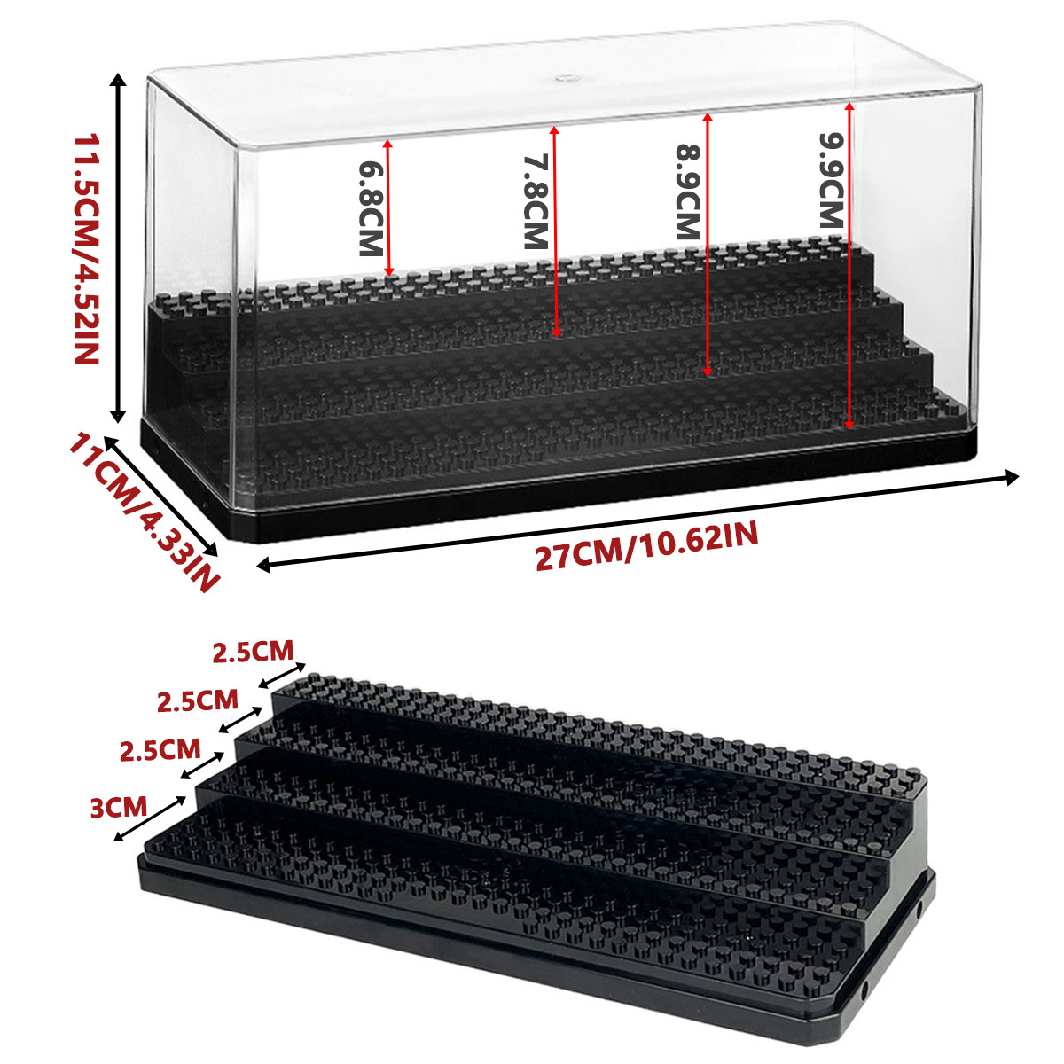 Acryl displaykast voor Lego mi - Lego Minifigure Holder recensie en prijs