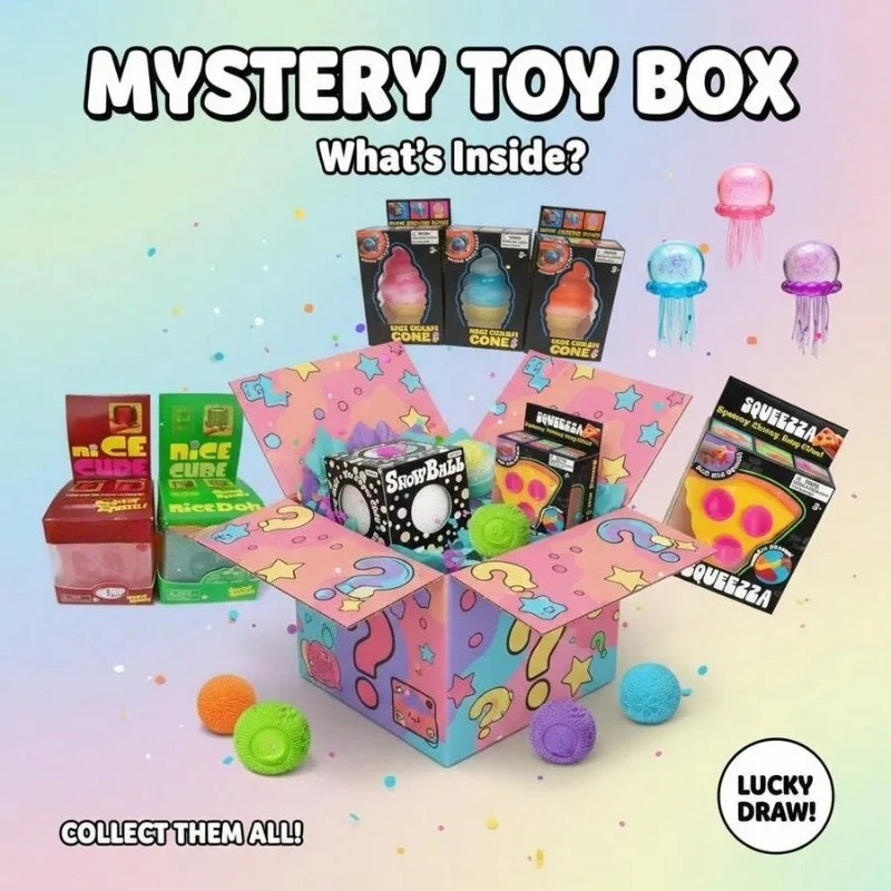 2026 Hot Cute Cube & Ocean Squ - Fidget Cube Original recensie en prijs