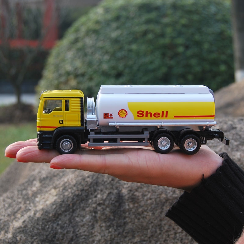 MAN SCANIA olietankwagen, met  - Die Cast Car 1 64 recensie en prijs