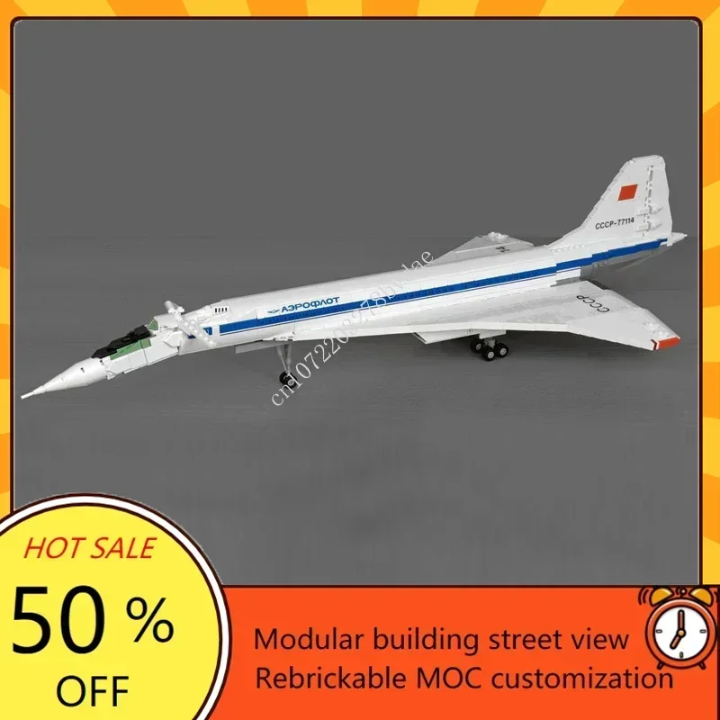 1846PCS MOCS Nieuwe Concorde V - Model Airplane Plastic recensie en prijs