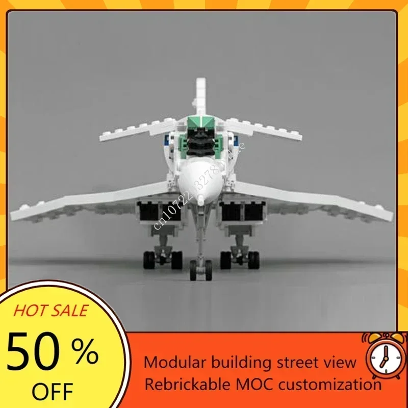 1846PCS MOCS Nieuwe Concorde V - Model Airplane Plastic recensie en prijs