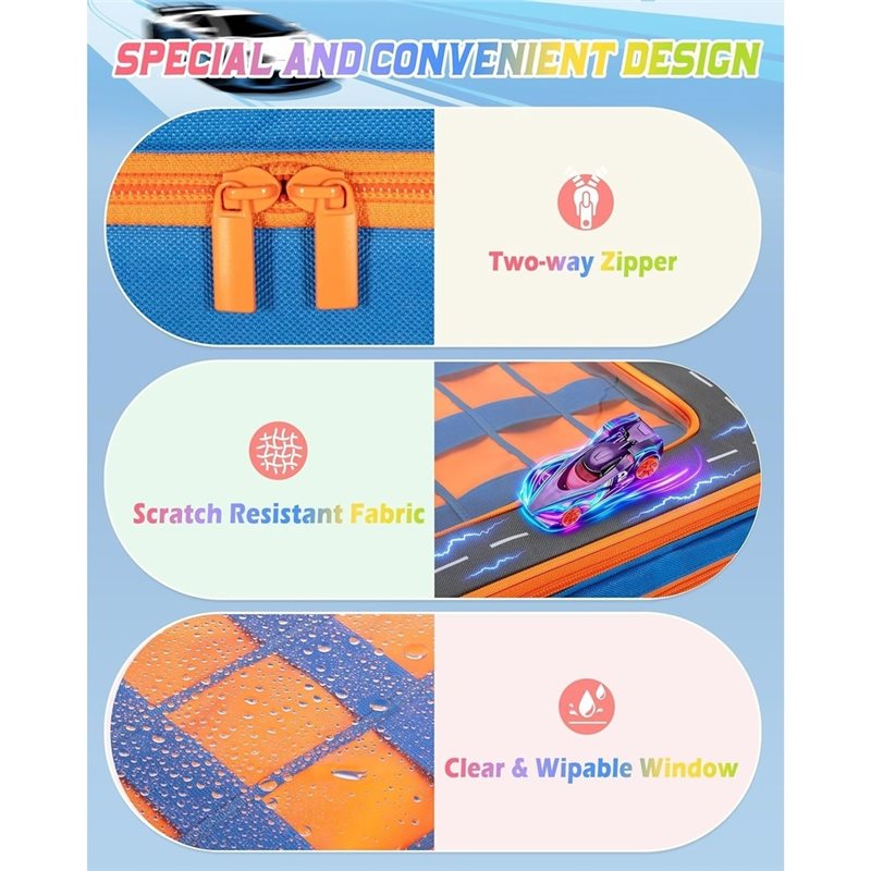 MACH- Truck opbergkoffer met 6 - Hot Wheels Car Monster Trucks recensie en prijs