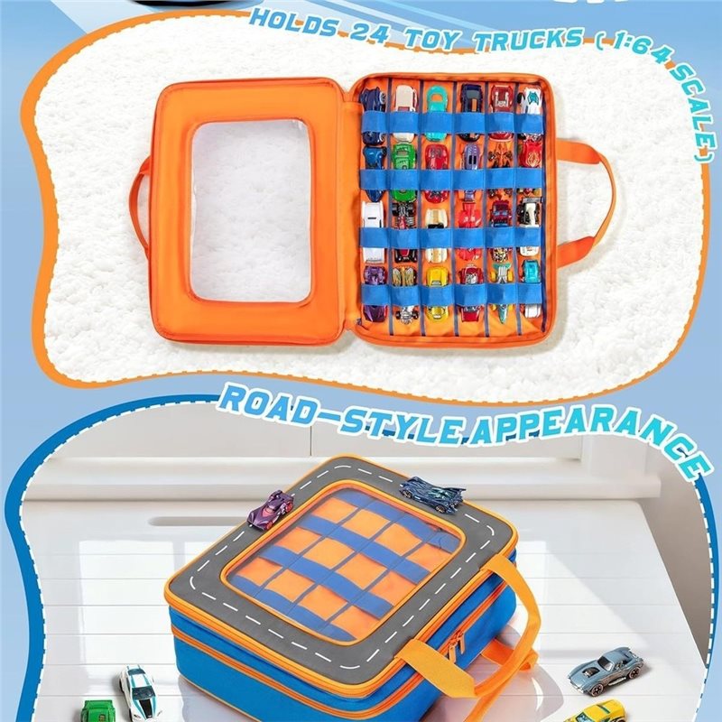 MACH- Truck opbergkoffer met 6 - Hot Wheels Car Monster Trucks recensie en prijs