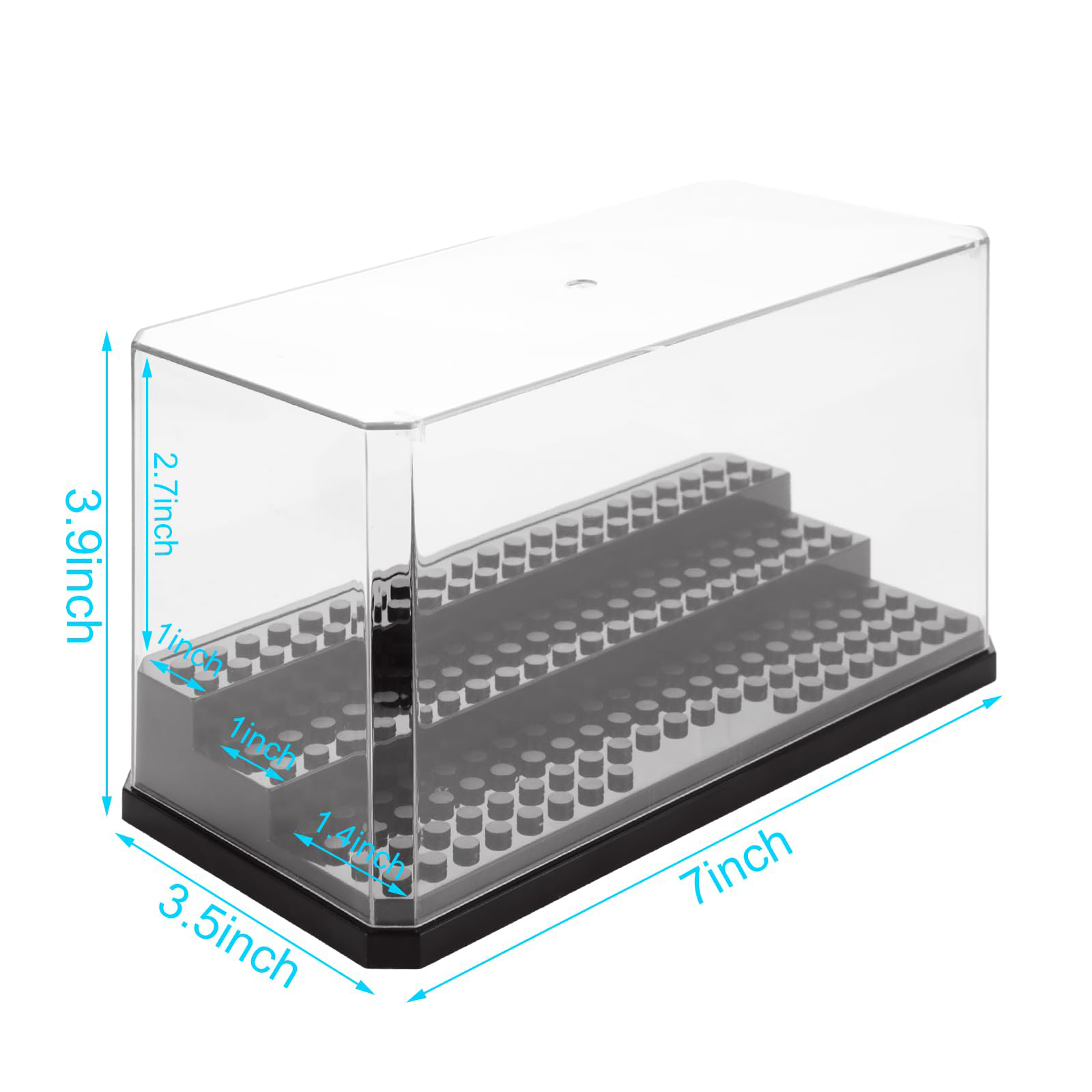 Acryl minifiguren displaykast, - Lego Minifigure Holder recensie en prijs