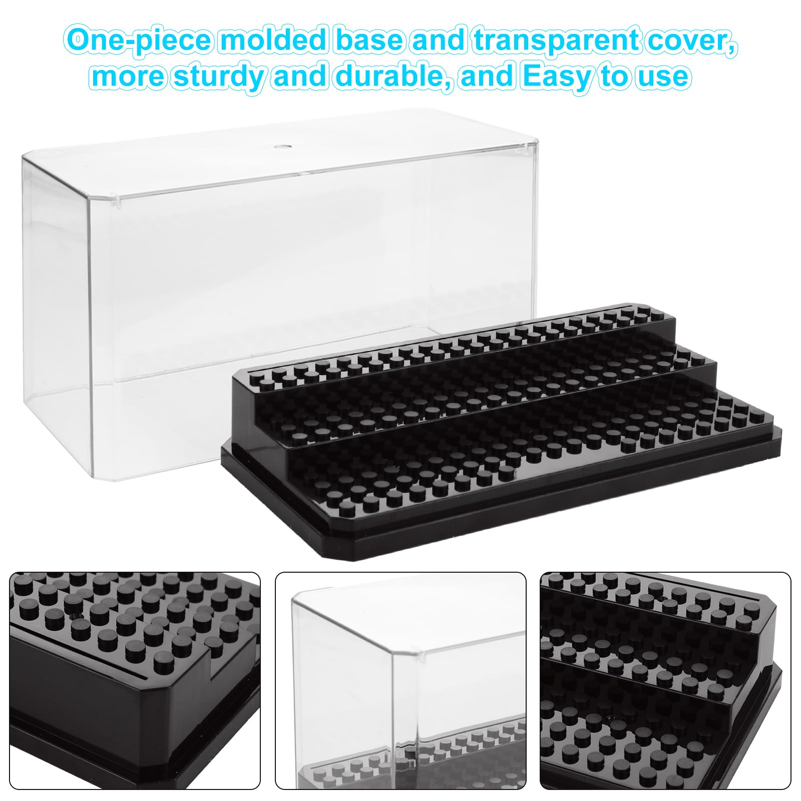 Acryl minifiguren displaykast, - Lego Minifigure Holder recensie en prijs