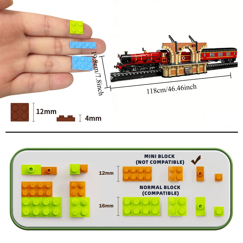 Express Treinstation Mini-bouw - Building Block Mini recensie en prijs