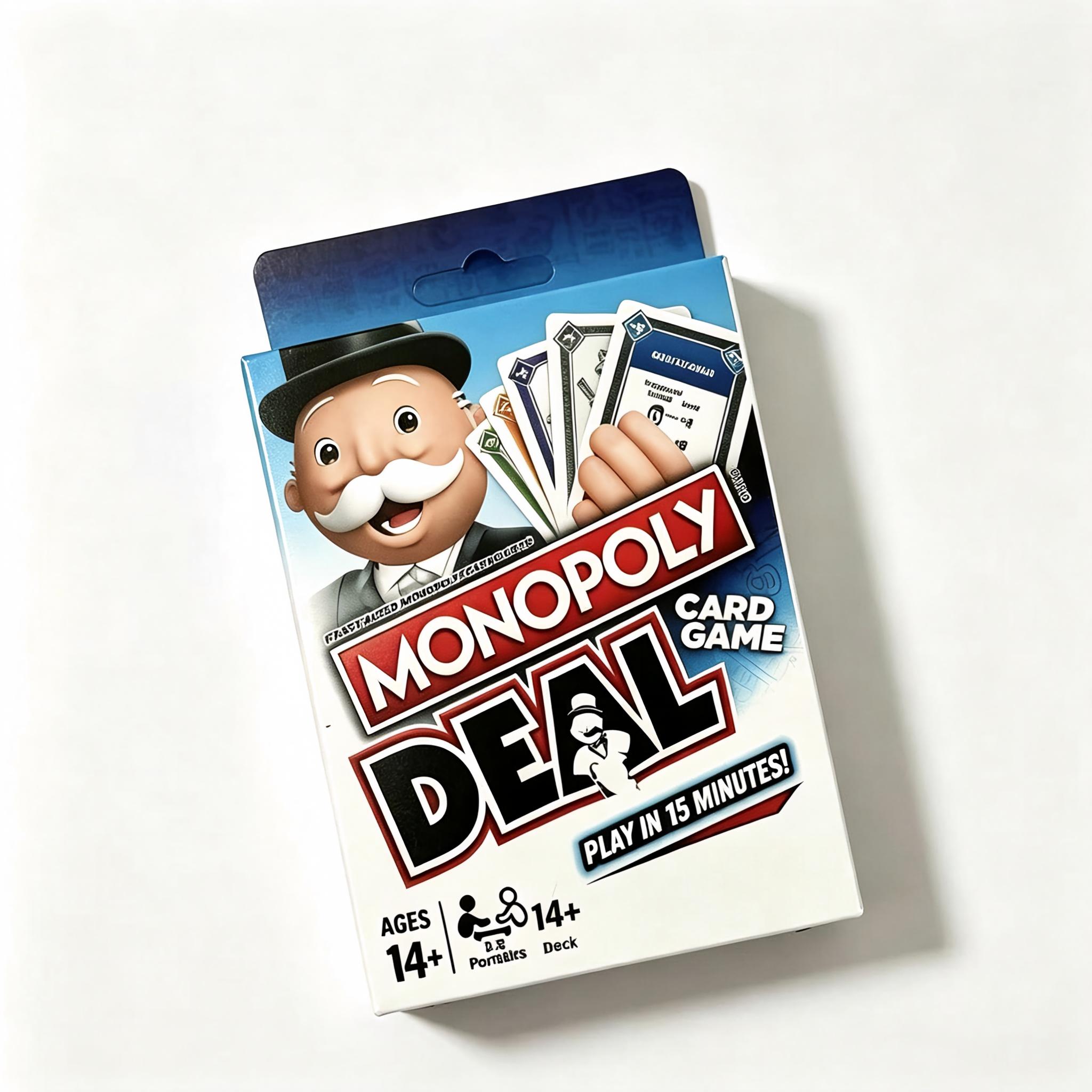 Hasbro Monopoly Deal kaartspel - Hasbro Game Monopoly recensie en prijs